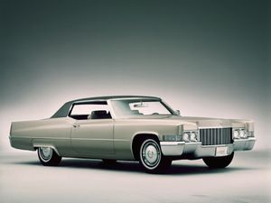 Cadillac DeVille 1965. Carrosserie, extérieur. Coupé, 3 génération