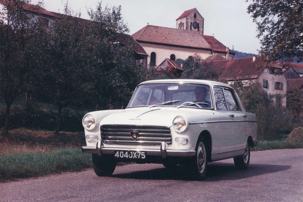 Peugeot 404 1960. Bodywork, Exterior. Sedan, 1 generation