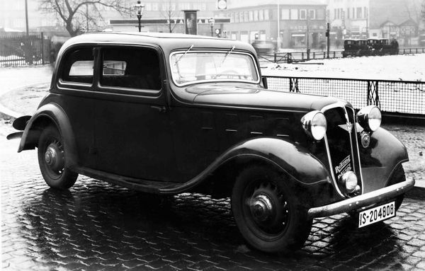 Ханомаг Рекорд 1934. Кузов, экстерьер. Купе, 1 поколение