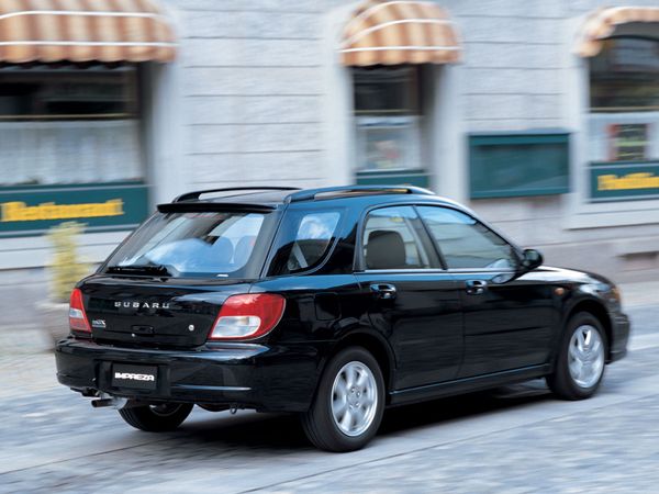 Subaru Impreza 2000. Carrosserie, extérieur. Break 5-portes, 2 génération
