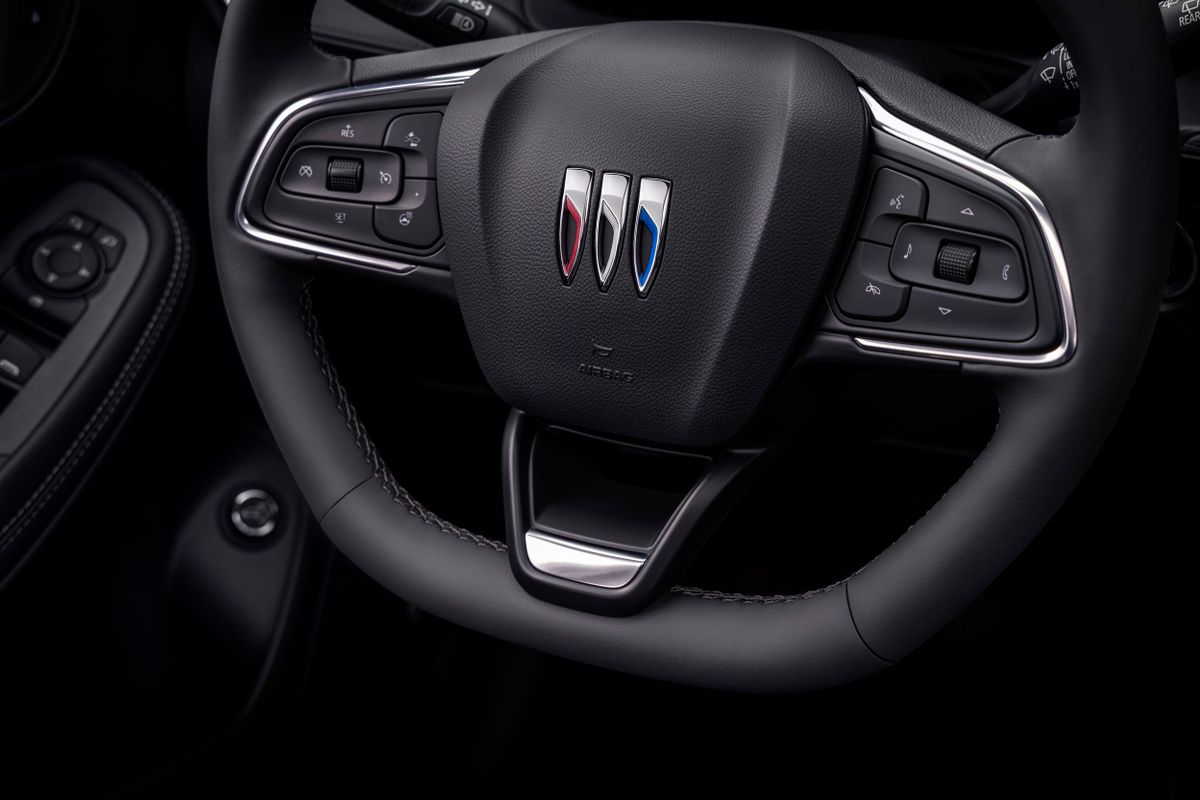 Buick Encore GX 2023. Steering wheel. SUV 5-doors, 1 generation, restyling 1