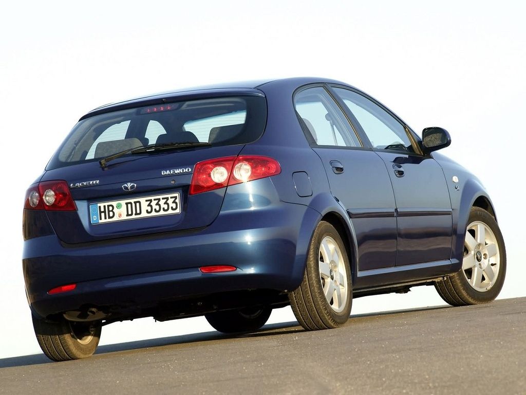 Daewoo Lacetti 2002. Carrosserie, extérieur. Hatchback 5-portes, 1 génération