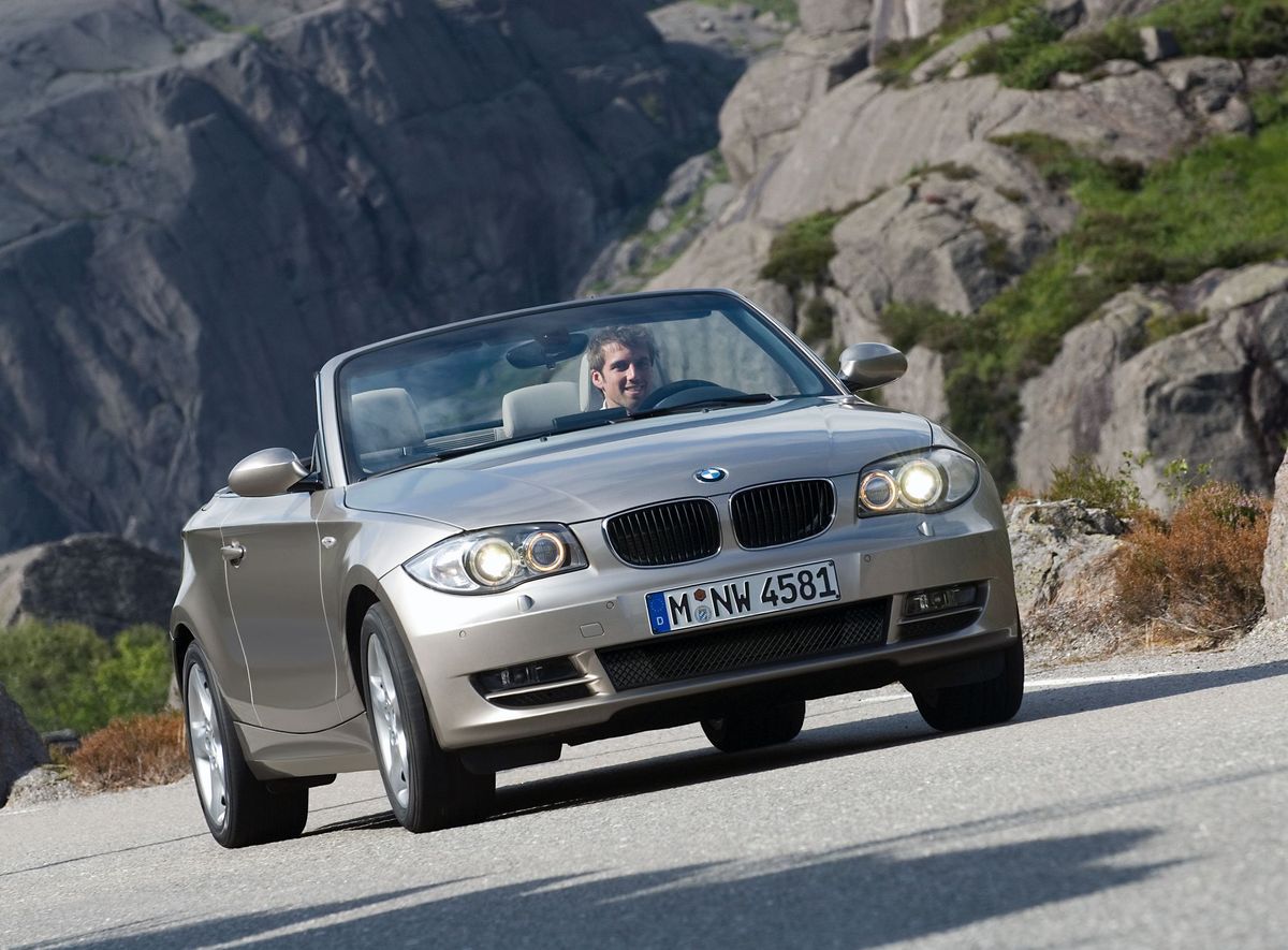 BMW 1 series 2008. Bodywork, Exterior. Cabrio, 1 generation, restyling