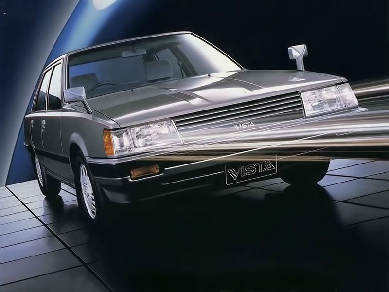 Тойота Виста 1982. Кузов, экстерьер. Седан, 1 поколение