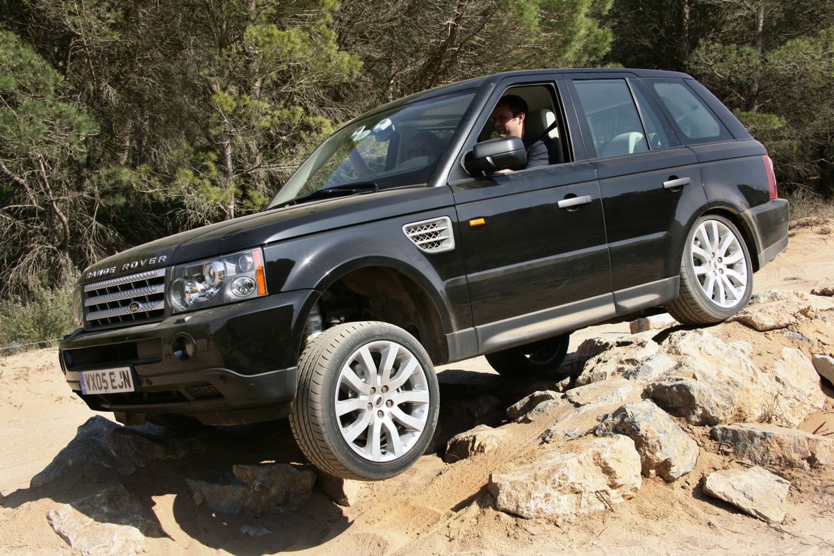 Land Rover Range Rover Sport 2005. Carrosserie, extérieur. VUS 5-portes, 1 génération