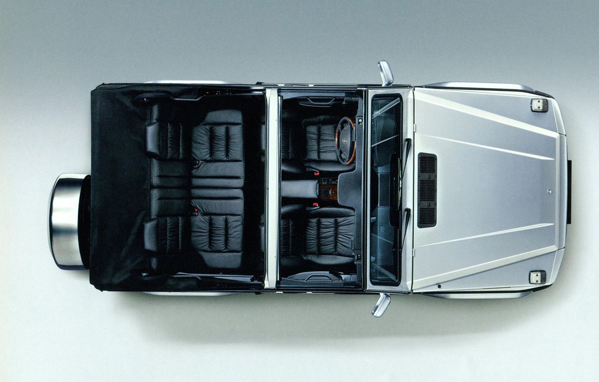 Мерседес G-Class 2006. Кузов, экстерьер. Внедорожник открытый, 2 поколение, рестайлинг 4