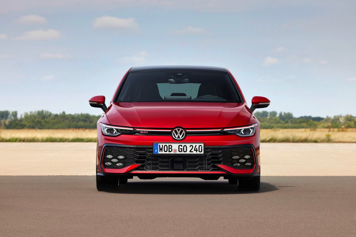 Фольксваген Гольф GTI 2024. Кузов, экстерьер. Хэтчбек 5 дв., 8 поколение, рестайлинг