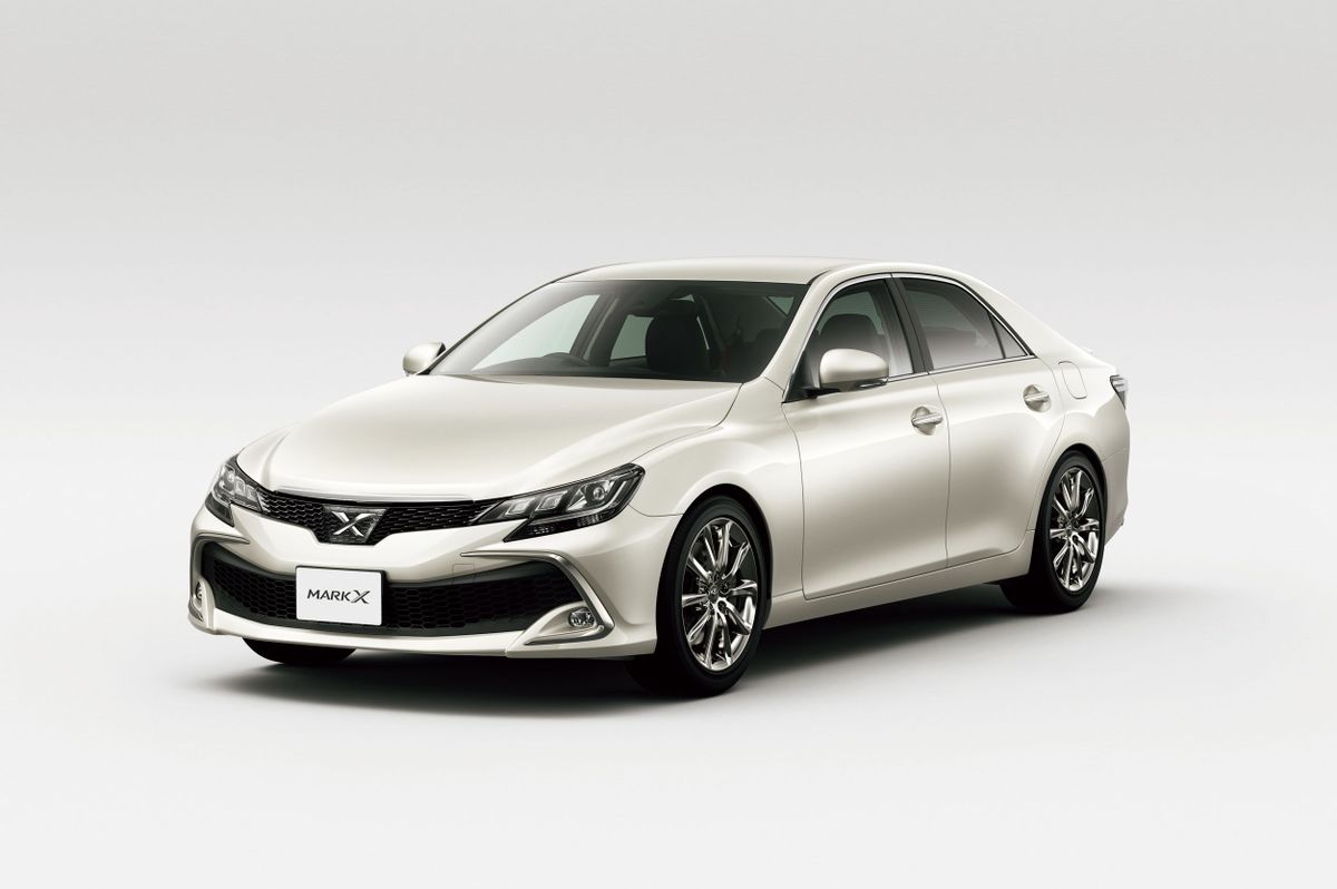 Toyota Mark X 2012. Carrosserie, extérieur. Berline, 2 génération, restyling