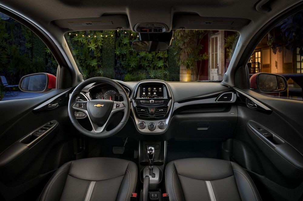 Chevrolet Spark 2018. Front seats. Mini 5-doors, 4 generation, restyling