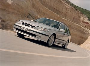סאאב 9-5 2001. מרכב, צורה. סטיישן 5 דלתות, 1 דור, שדרוג