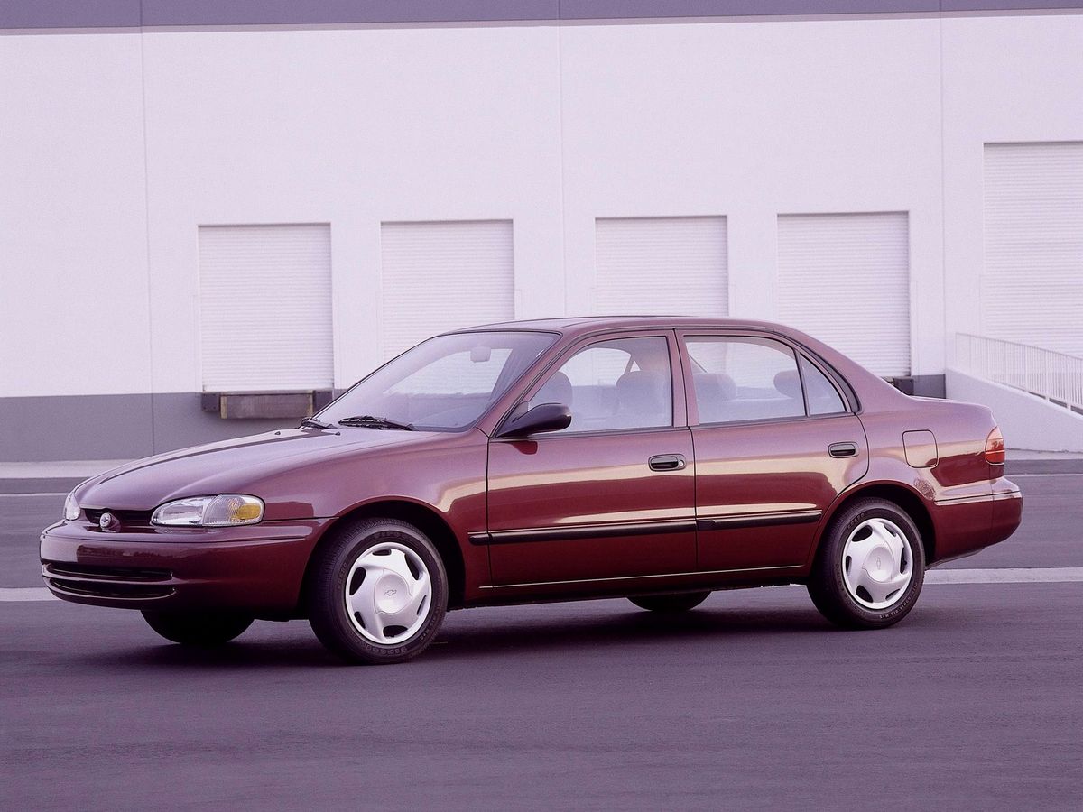Chevrolet Prizm 1997. Carrosserie, extérieur. Berline, 1 génération