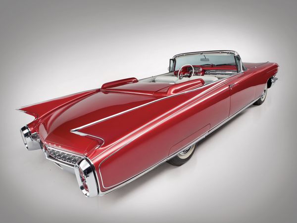 Cadillac Eldorado 1960. Carrosserie, extérieur. Cabriolet, 4 génération