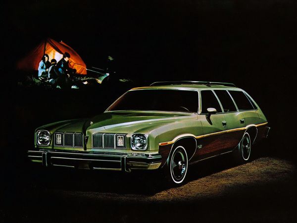 Pontiac LeMans 1973. Carrosserie, extérieur. Break 5-portes, 4 génération