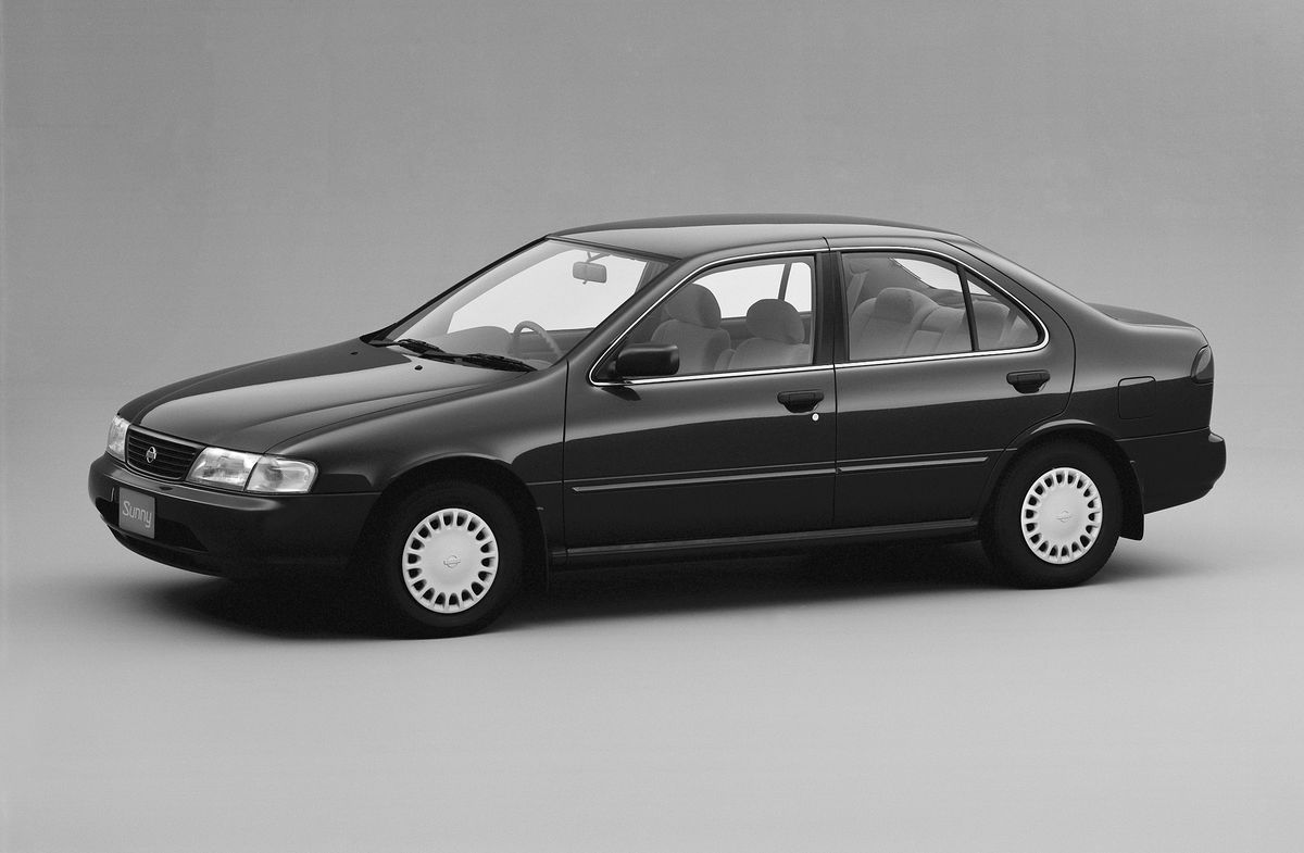Nissan Sunny 1993. Bodywork, Exterior. Sedan, 8 generation