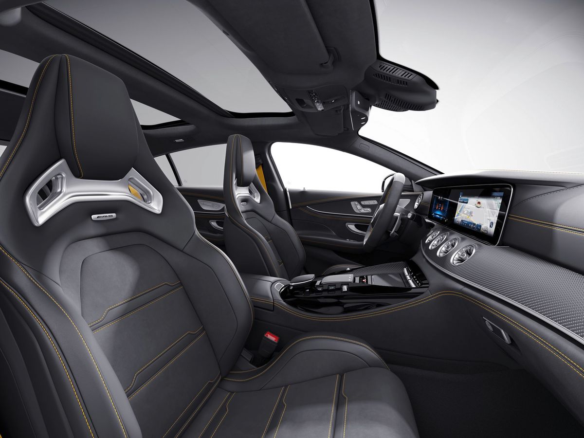 مرسيدس AMG GT ‏2023. المقاعد الأمامية. ليفتباك, 1 الجيل، تحديث 2