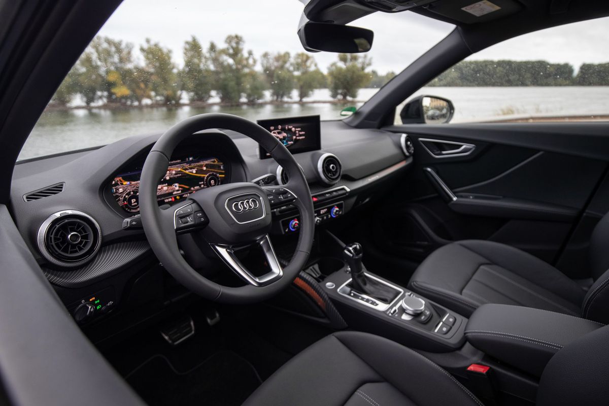 Audi Q2 2020. Front seats. SUV 5-doors, 1 generation, restyling