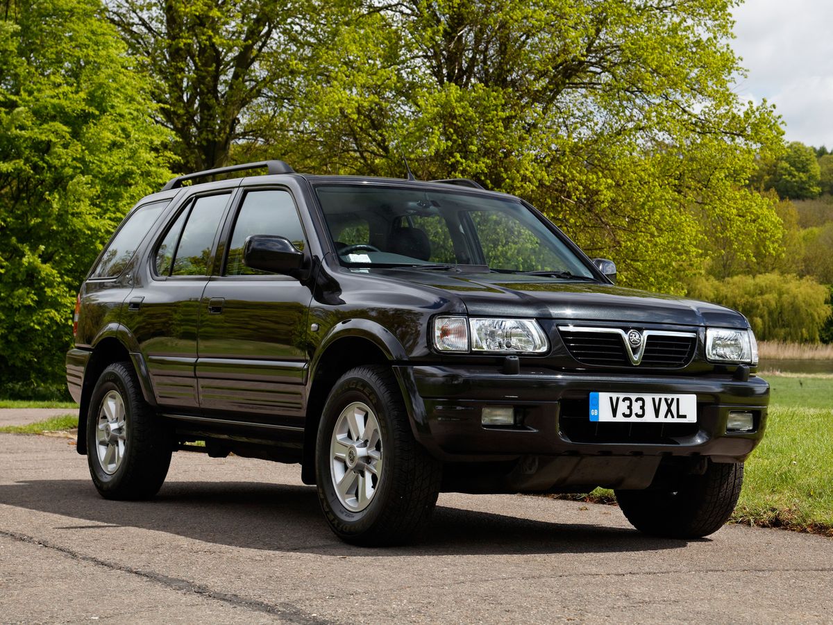 فوكسهول فرونتيرا 2001. الهيكل، المظهر الخارجي. SUV ٥ أبواب, 2 الجيل، تحديث