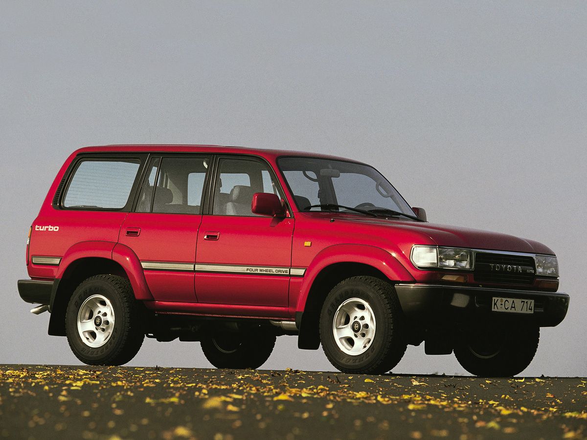 تويوتا لاند كروزر ‏1989. الهيكل، المظهر الخارجي. SUV ٥ أبواب, 9 الجيل