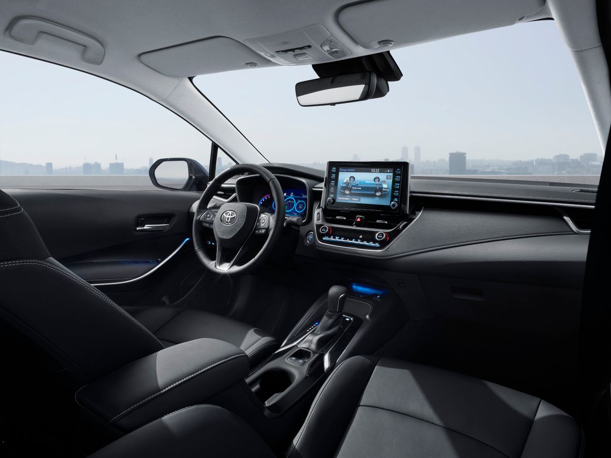 Toyota Corolla 2018. Front seats. Sedan, 12 generation