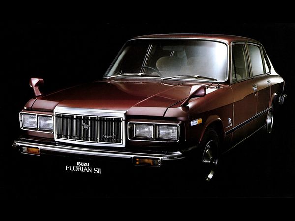 Isuzu Florian 1977. Carrosserie, extérieur. Berline, 1 génération, restyling