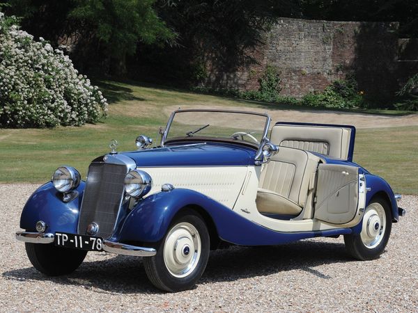 Mercedes-Benz W136 1936. Carrosserie, extérieur. Roadster, 1 génération