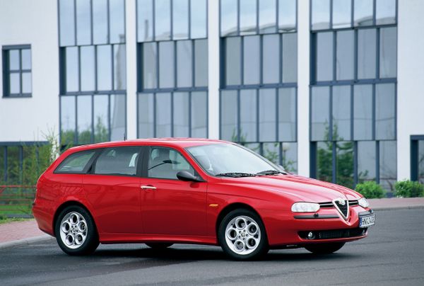 Alfa Romeo 156 2000. Carrosserie, extérieur. Break 5-portes, 1 génération