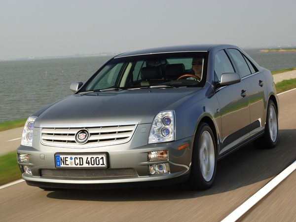Cadillac STS 2005. Carrosserie, extérieur. Berline, 1 génération