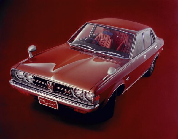 Mitsubishi Galant 1973. Bodywork, Exterior. Sedan, 2 generation