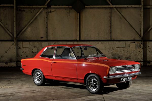 Vauxhall Viva 1965. Carrosserie, extérieur. Berline 2-portes, 2 génération