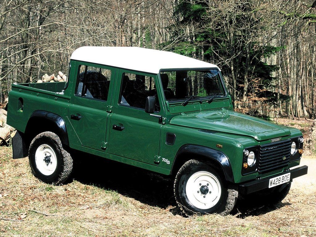 Land Rover Defender 1990. Carrosserie, extérieur. 2 pick-up, 1 génération