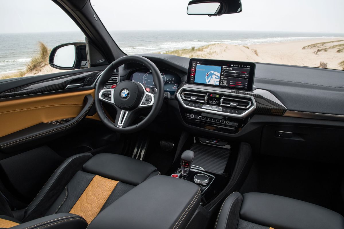 BMW X3 M 2021. Siéges avants. VUS 5-portes, 1 génération, restyling 1