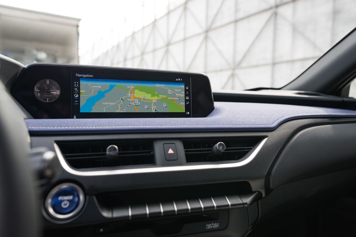 Lexus UX 2018. Navigation system. SUV 5-doors, 1 generation