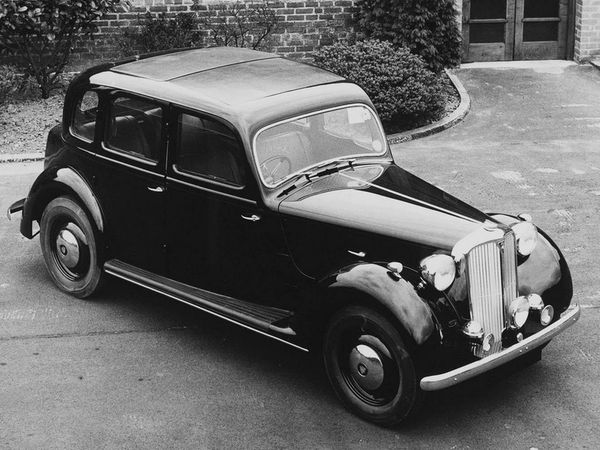 Rover P3 1948. Carrosserie, extérieur. Berline, 1 génération