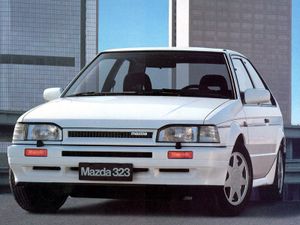 Mazda 323 Lantis 1985. Carrosserie, extérieur. Hatchback 3-portes, 3 génération