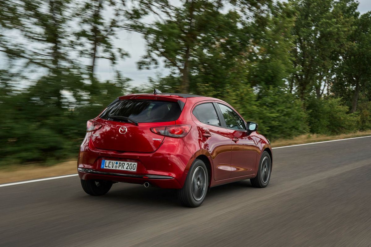 Mazda 2 2022. Кузов. Мини 5 дв., 3 поколение, рестайлинг 2