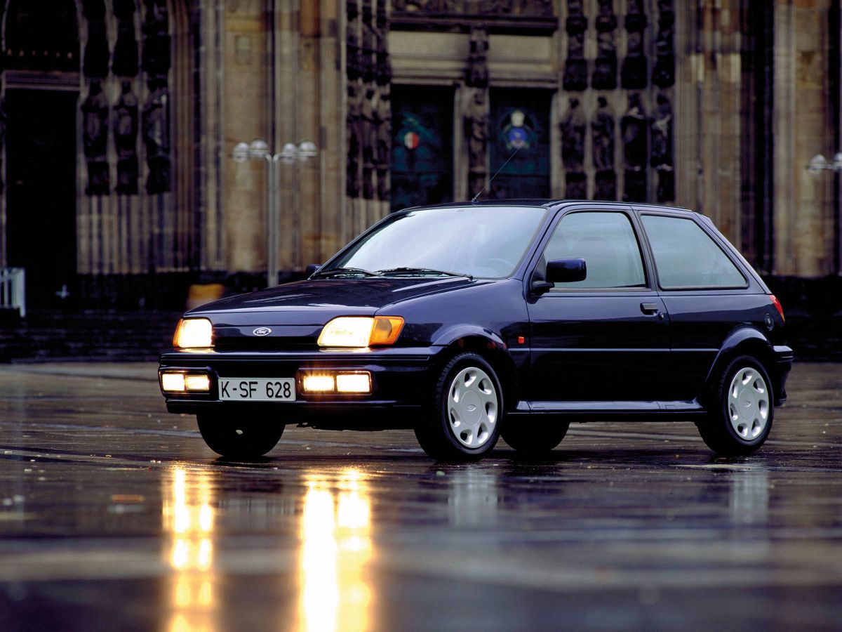 Ford Fiesta 1989. Bodywork, Exterior. Mini 3-doors, 3 generation