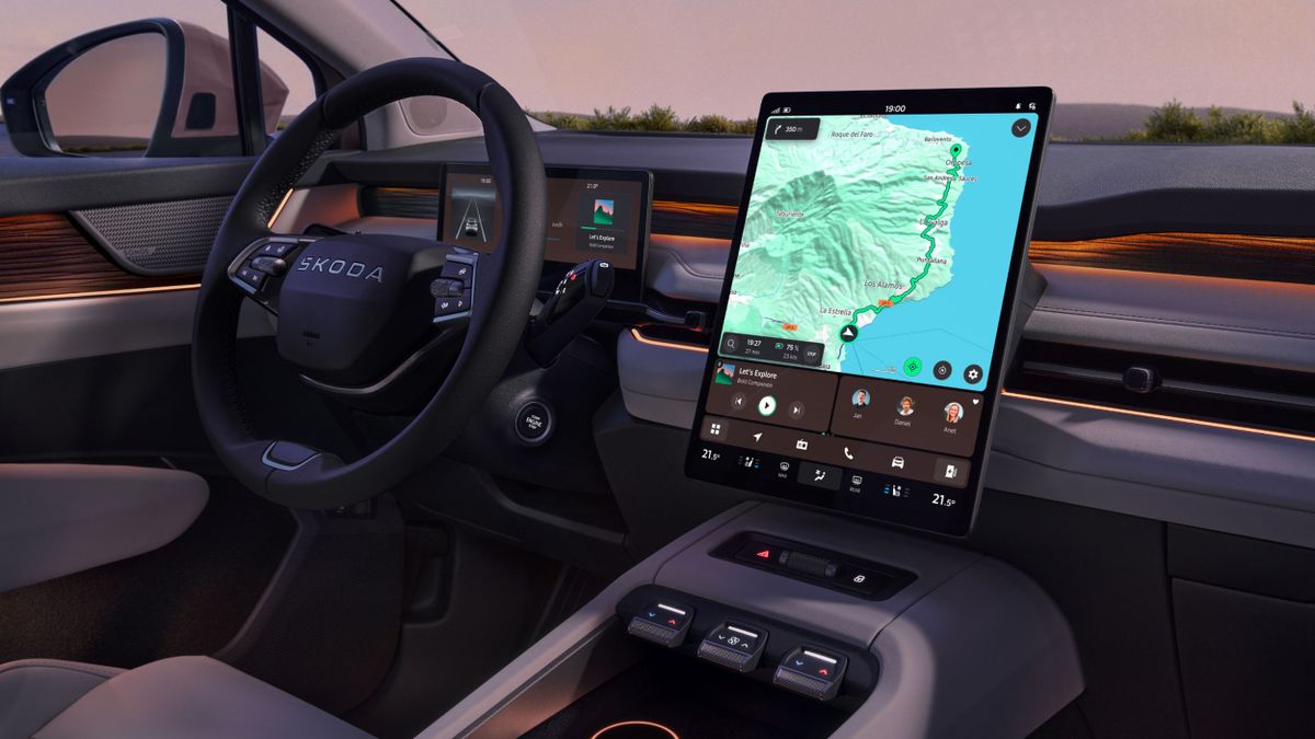 Skoda. Навигационная система.
