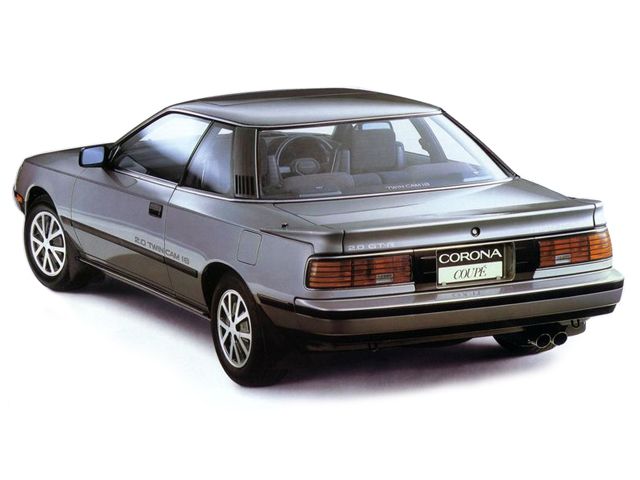 Тойота Корона 1985. Кузов, экстерьер. Купе, 8 поколение