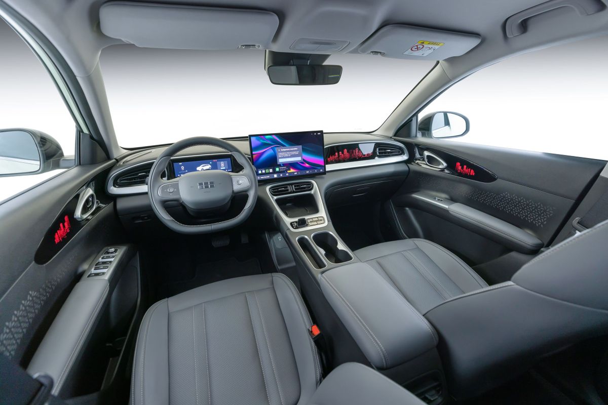 Geely. Передние сидения.