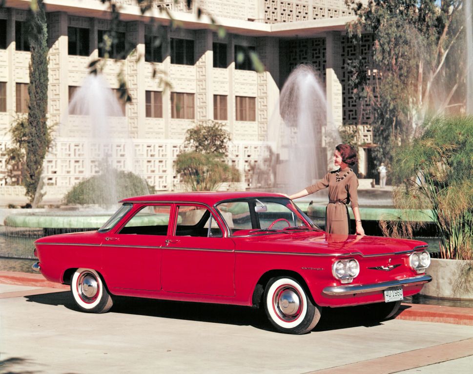 Chevrolet Corvair 1959. Bodywork, Exterior. Sedan, 1 generation
