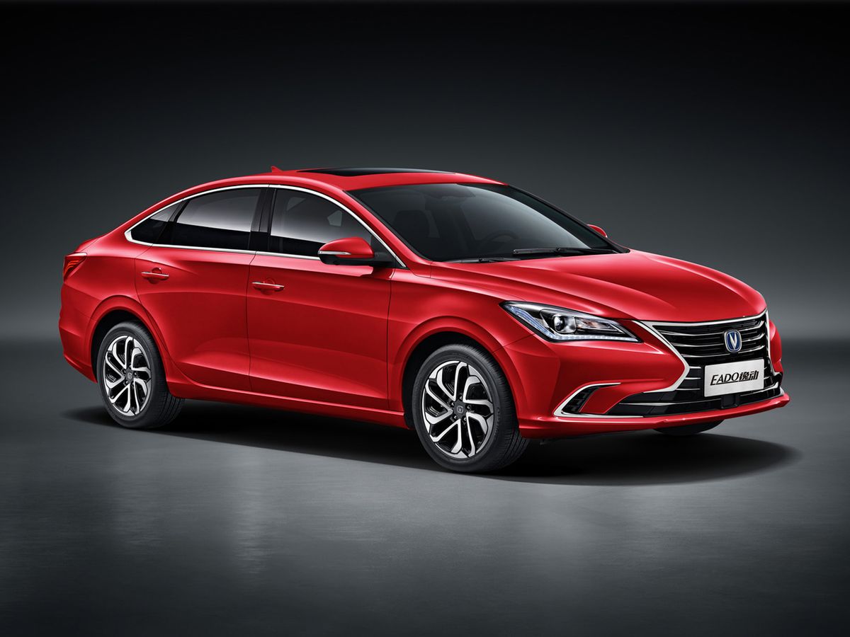 Changan Eado 2018. Bodywork, Exterior. Sedan, 1 generation, restyling