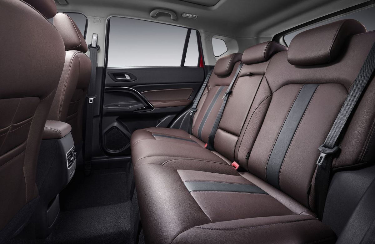 GAC GS4 2018. Rear seats. SUV 5-doors, 1 generation, restyling