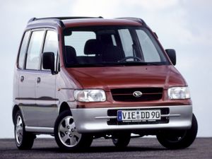Daihatsu Move 1998. Bodywork, Exterior. Microvan, 2 generation