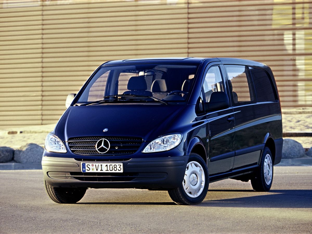 Mercedes Vito 2003. Bodywork, Exterior. Minivan, 2 generation