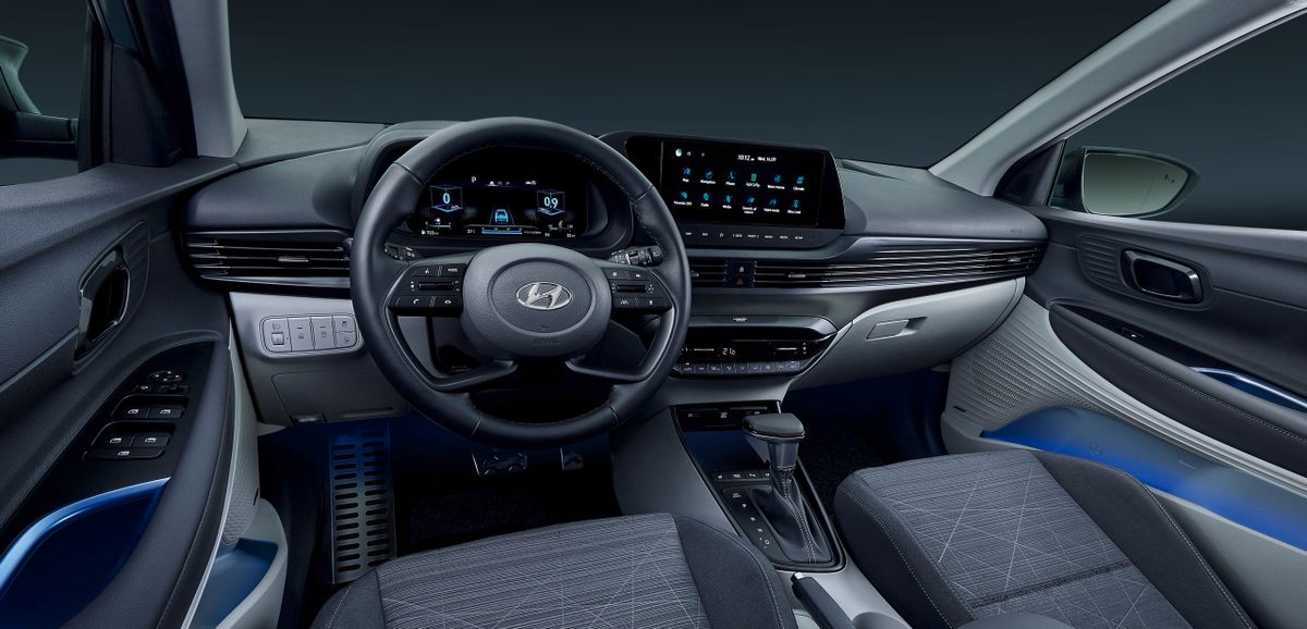 Hyundai Bayon 2021. Siéges avants. VUS 5-portes, 1 génération