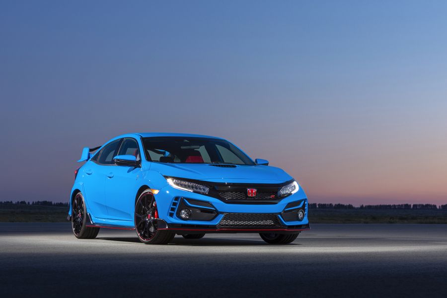 Hatchback Honda Civic Type R. 5th generation. In production since 2017