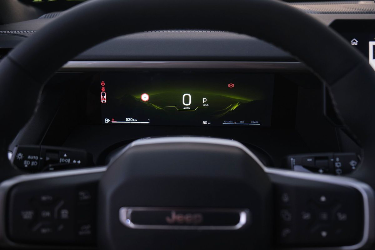 Jeep Compass 2025. Панель приборов. SUV 5 дв., 3 поколение