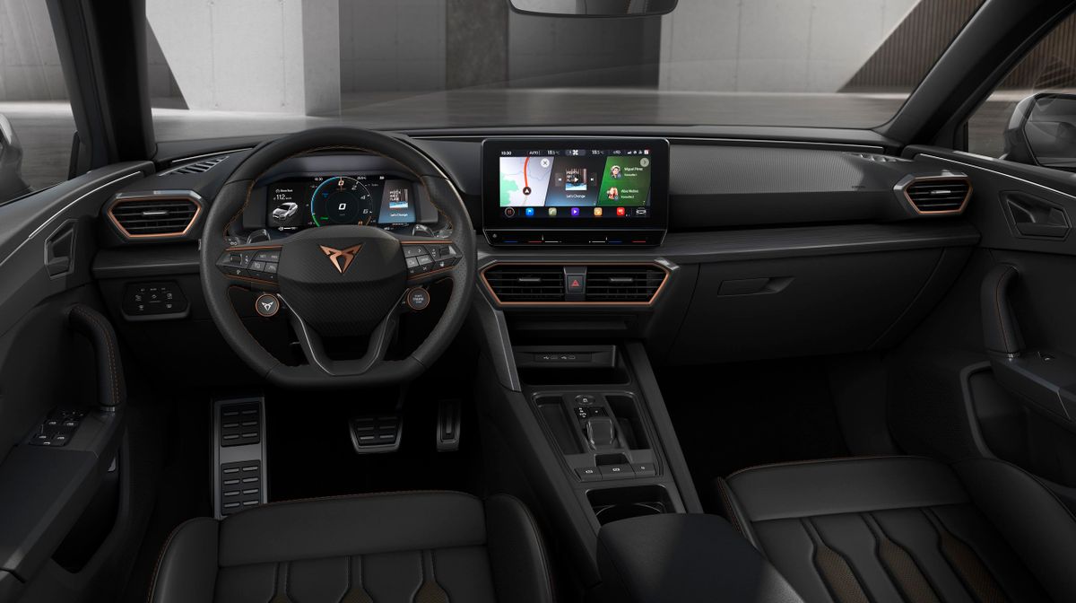 Cupra Leon 2020. Front seats. Hatchback 5-door, 1 generation