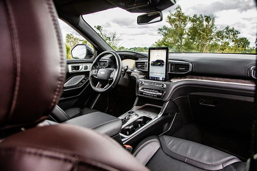 Кроссовер Форд Эксплорер. 6-е поколение 2019 год | Форд: Эксплорер ...