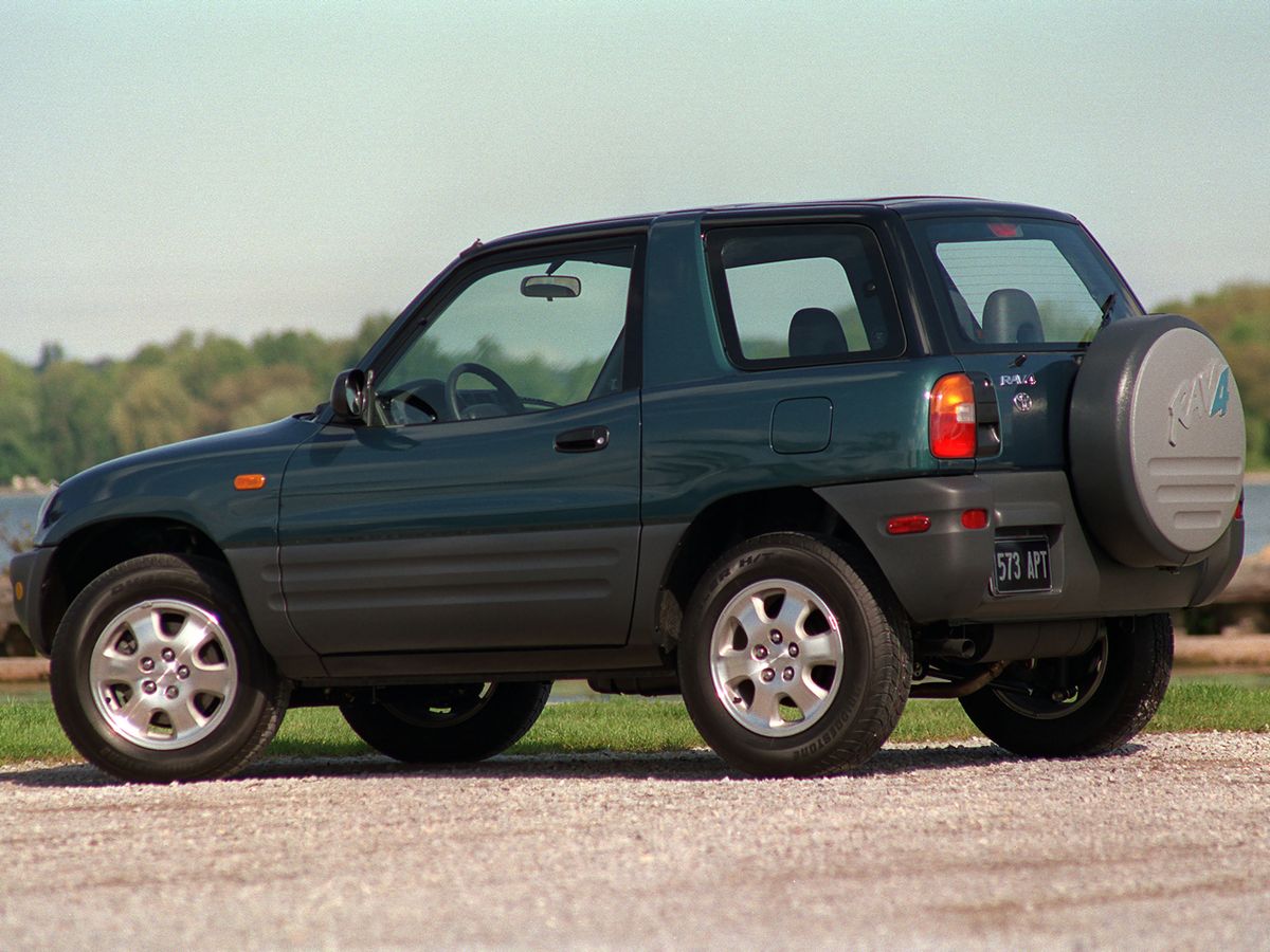 Тойота РАВ4 1994. Кузов, экстерьер. Внедорожник 3 дв., 1 поколение